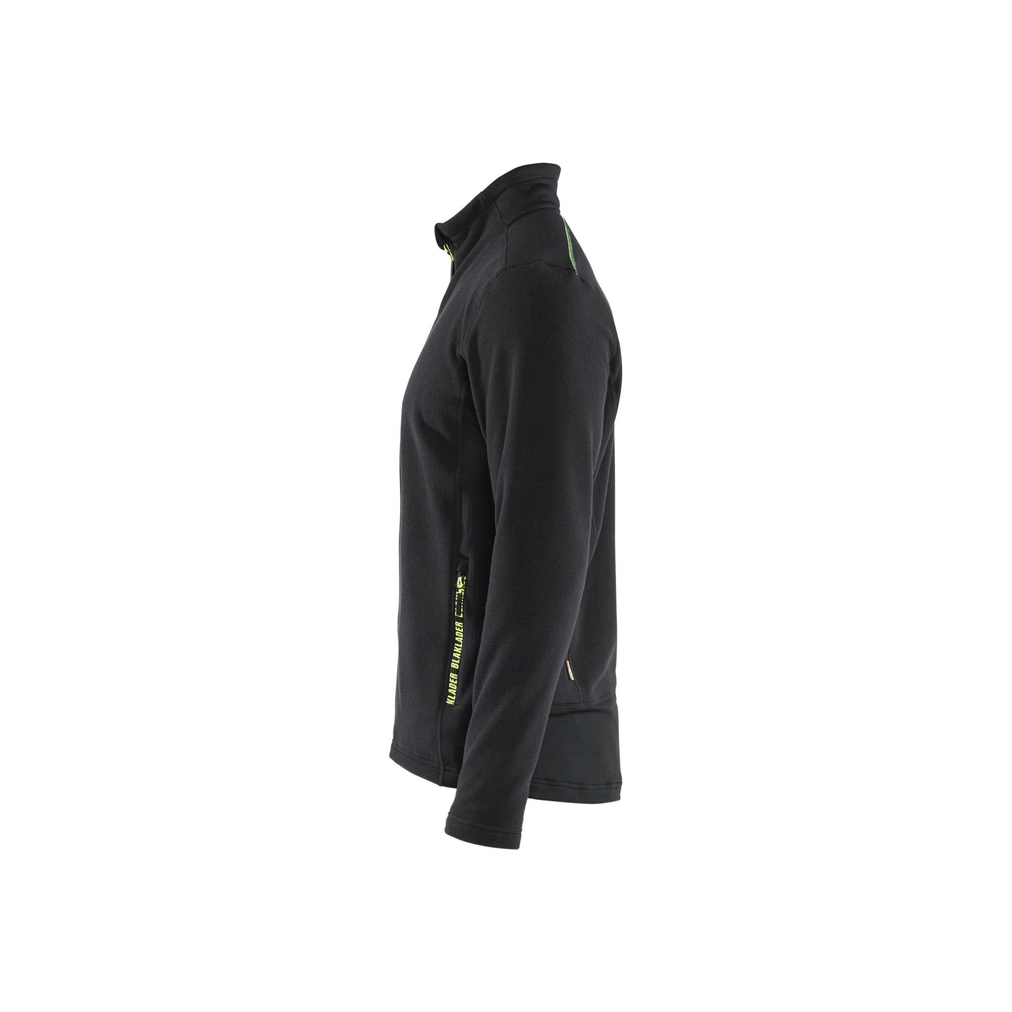 BLAKLADER 47651010 Microfleece Jacket Hi Vis Reflective Work Jacket MEN - Antipilling